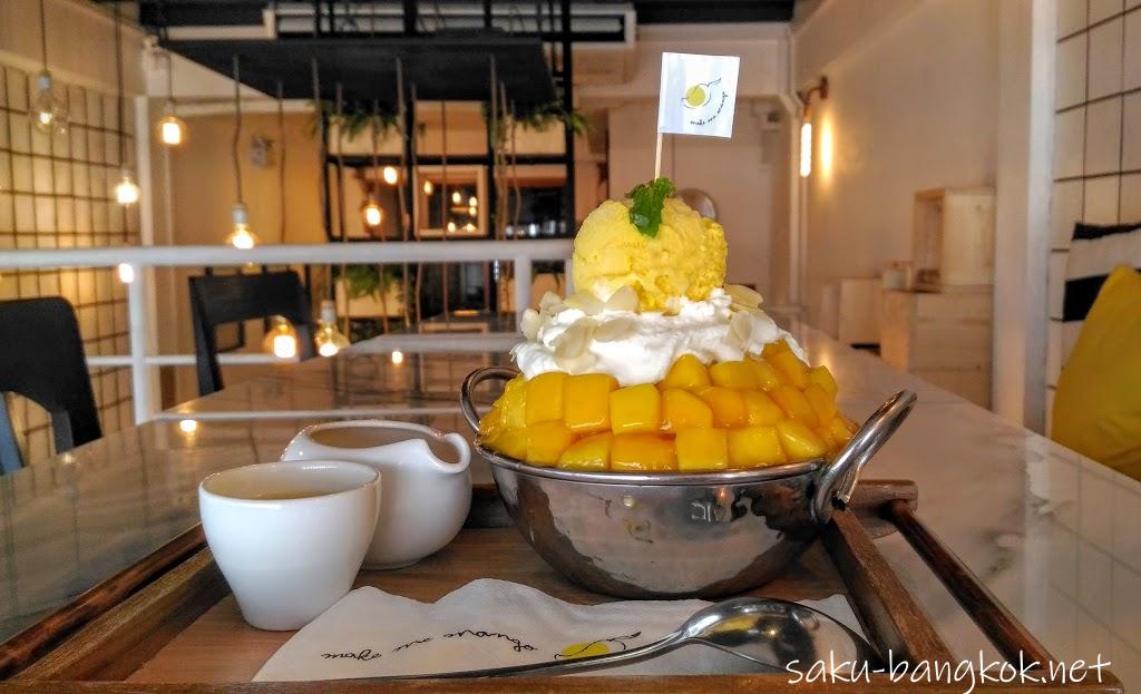ワットポーそばのマンゴーデザートカフェ make me mango