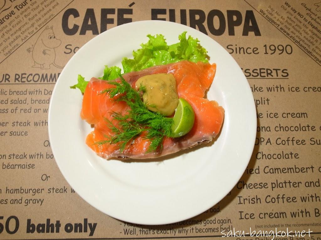 雨のクラビ旅行(3)～超オススメ！北欧のオープンサンドウィッチ「スモーブロー」が食べられる「CAFÉ EUROPA」