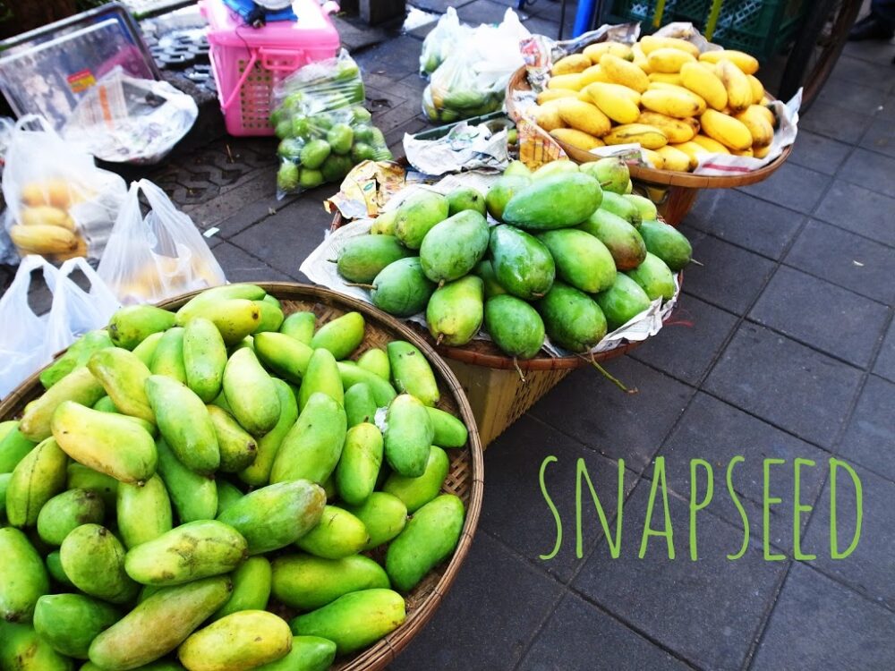 Snapseedを使った写真の文字入れがマイブームです