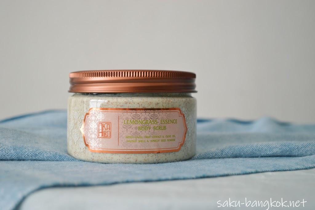 Akaliko Body Scrub（750バーツ：約2,550円）