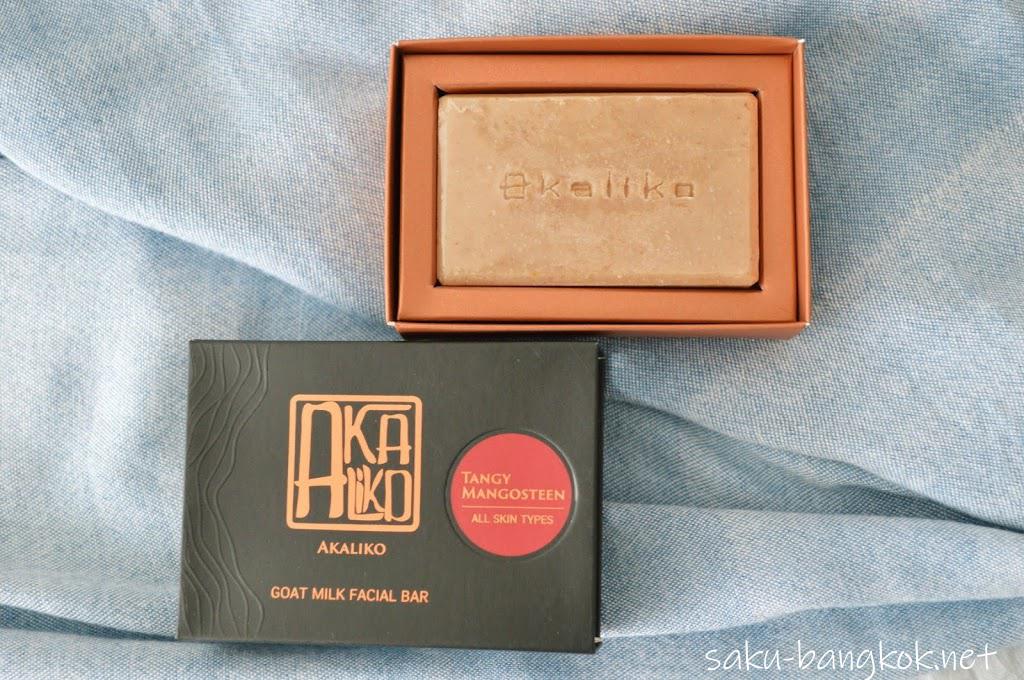 AKALIKO GOAT MILK FACIAL BAR – TANGY MANGOSTEEN（350バーツ：約1,200円）