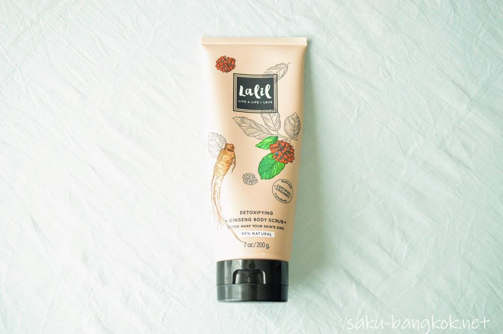 DETOXIFYING GINSENG BODY SCRUB（定価490B：約1,690円）