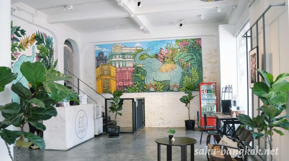 【Gallery Drip Coffee WANGBREWPA】パフラットのおしゃれカフェ