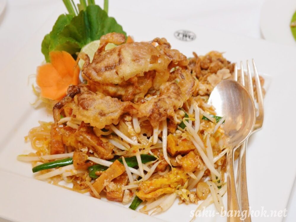 Soft Shell Crab Pad Thai（320B++：約1,270円）