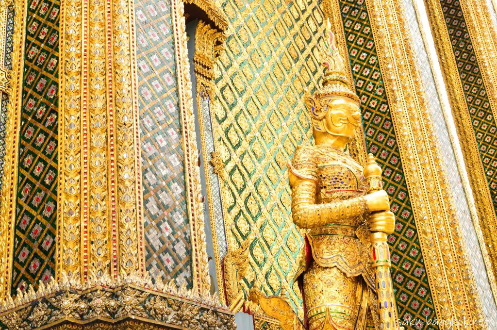タイ・バンコクの王宮（ワット・プラケオ）