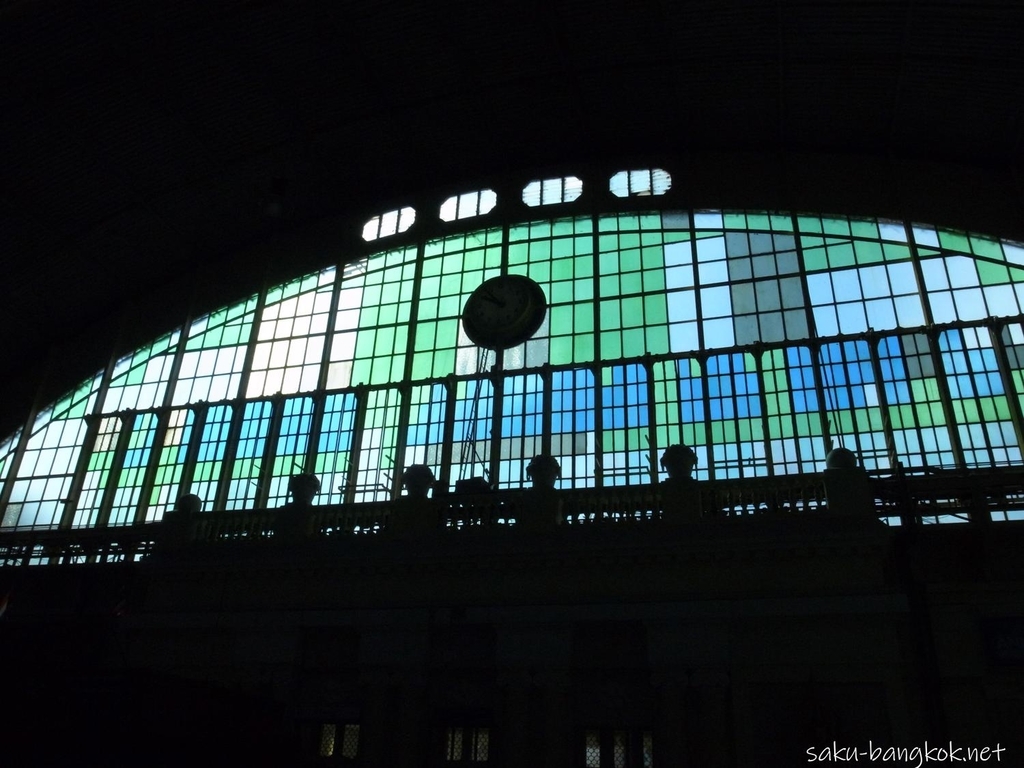 フアランポーン駅　ステンドグラス