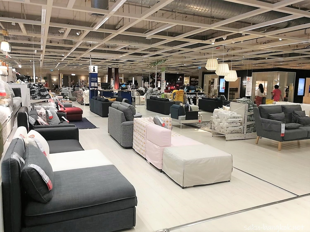 バンコクのIKEAバンナー店 　ショールーム