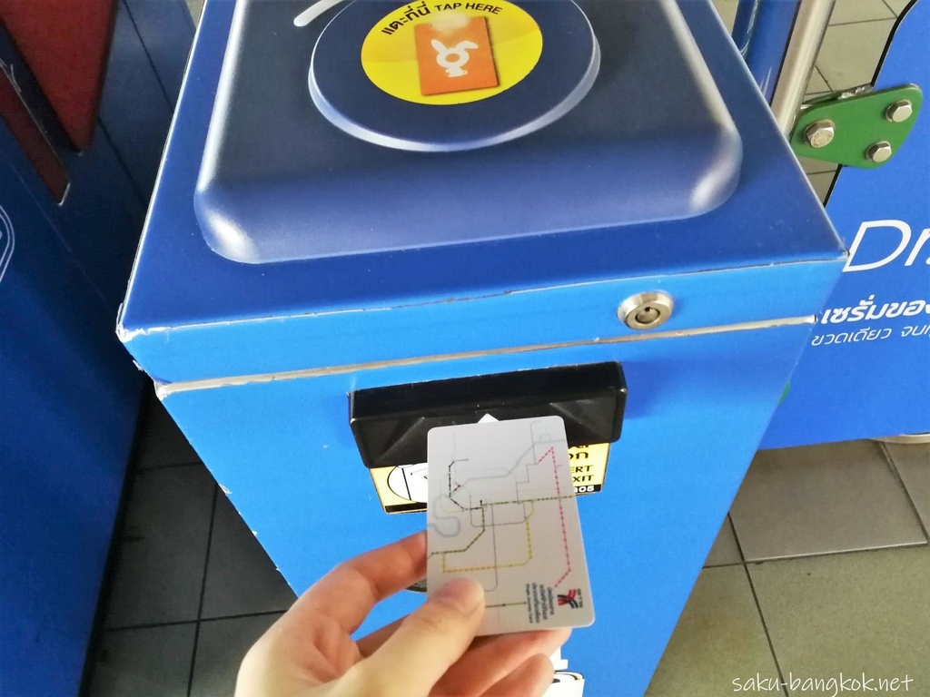 Single Journey ticket(普通のきっぷ)の場合