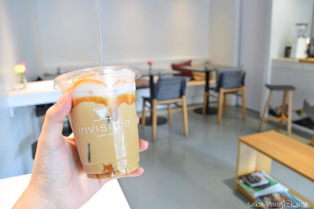 インビジブル　Invisible Coffee RoomのSea Salted Caramel Latte 