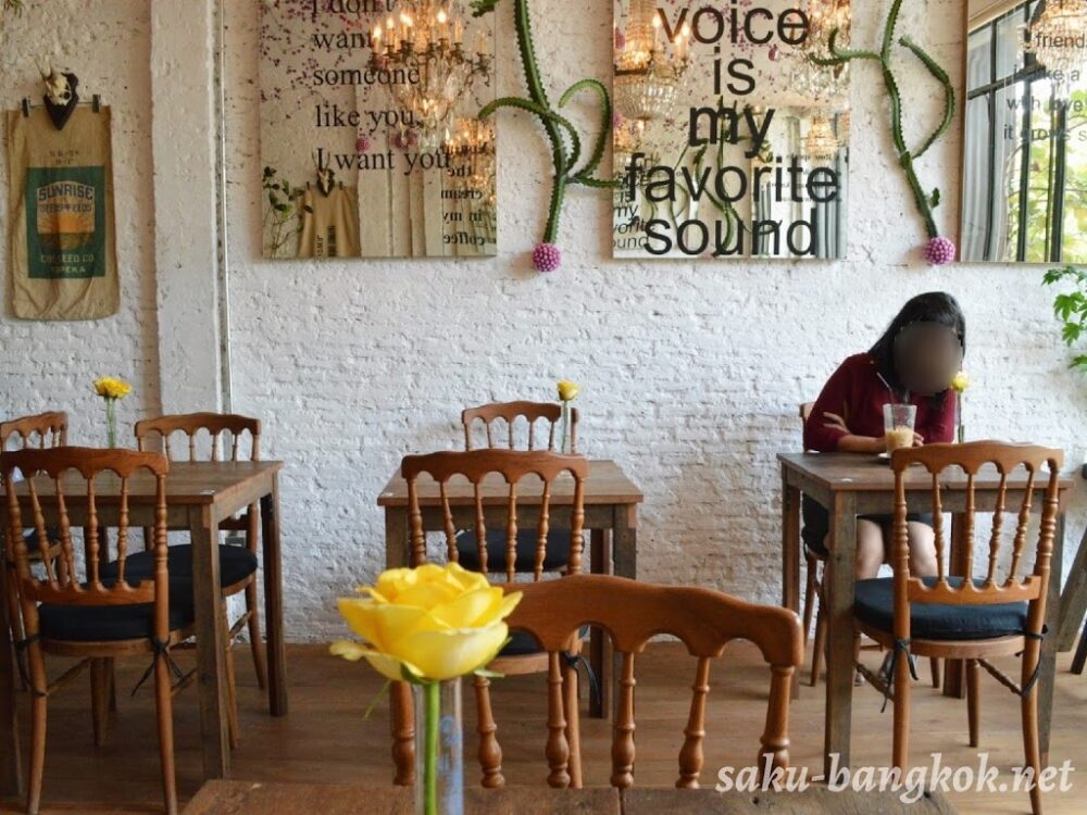 Floral cafe at napasornの店内