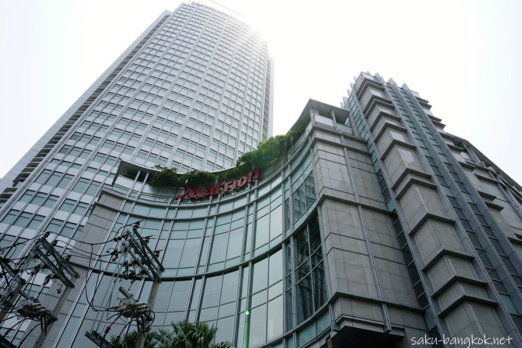 Bangkok Marriott Hotel Sukhumvit　バンコク・マリオットホテル・スクンビットの外観