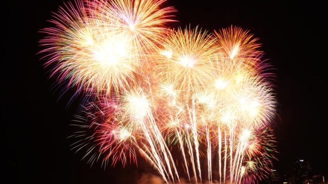パタヤの花火大会2019