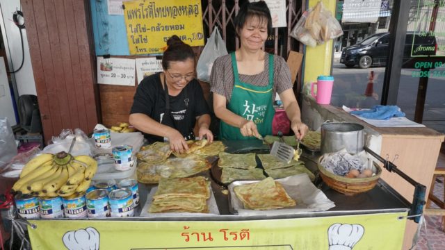 バンコク・スクンビット周辺のろティー屋台