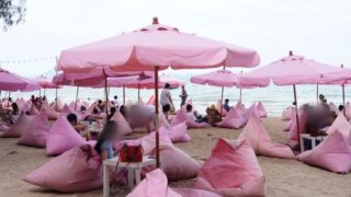 パタヤのピンクビーチTutu Beach