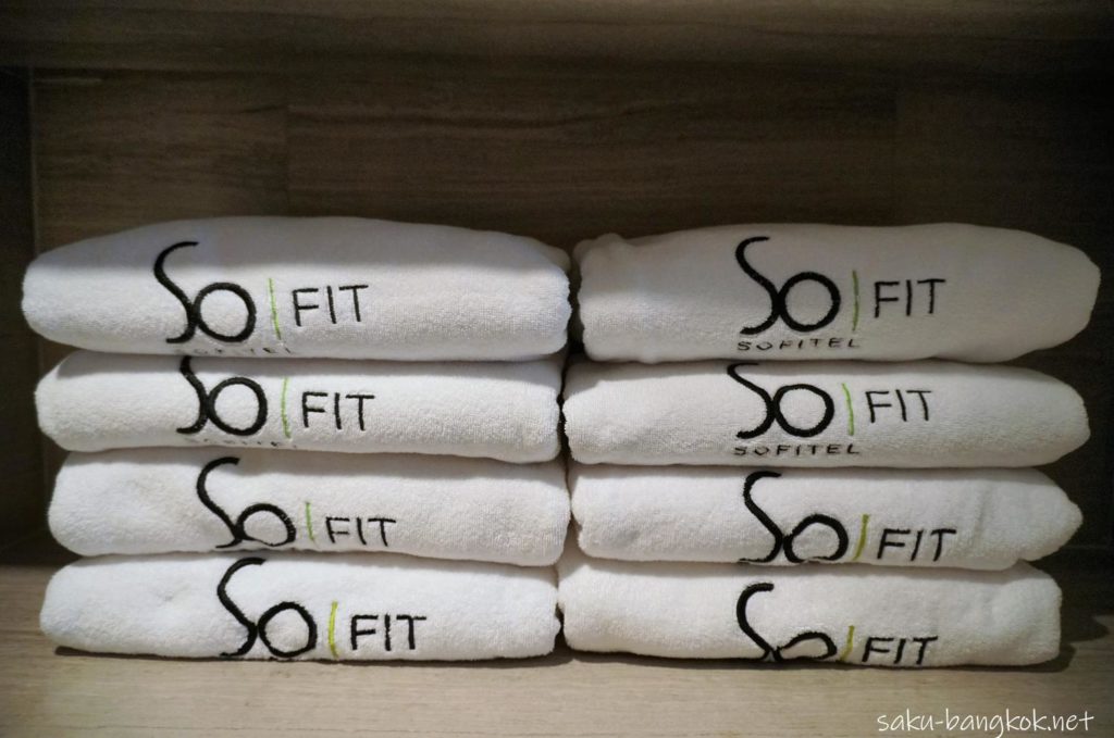 SOFIT FITNEESS CENTERのタオル