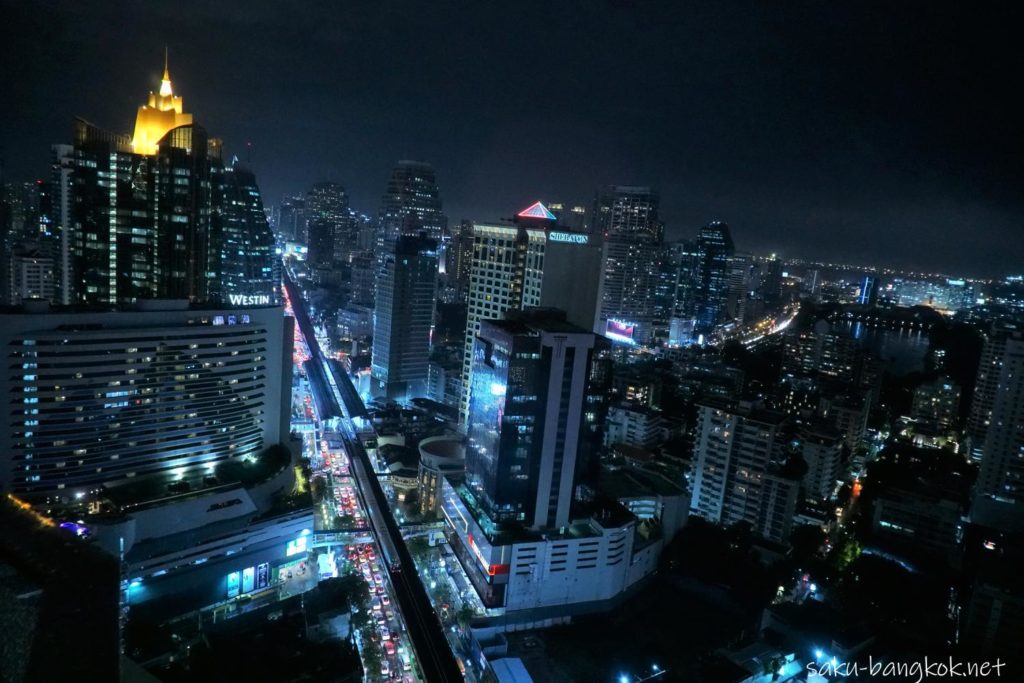 ナナの穴場ルーフトップバーBELGAからの夜景