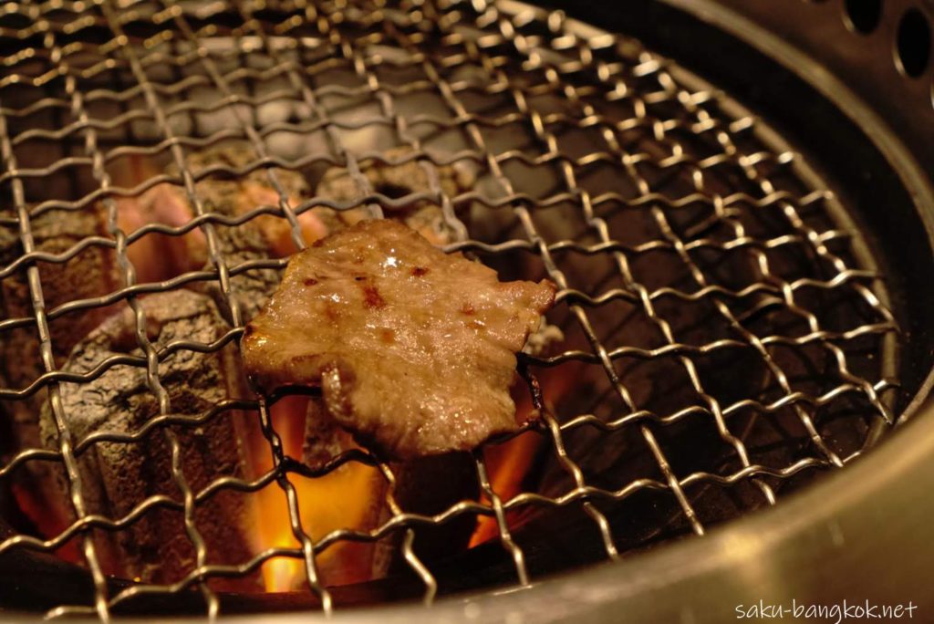 バンコクの焼肉やさん【肉匠】限定の匠コース　タン