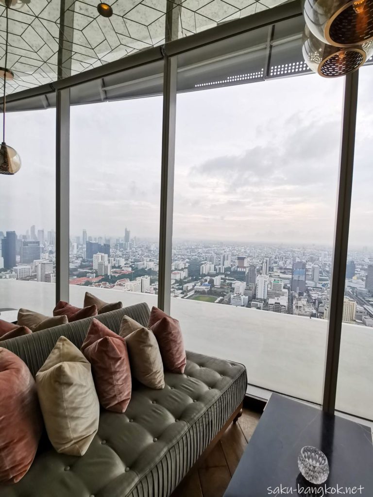 《期間限定》56階絶景バーで上質なアフタヌーンティーを【Waldorf Astoria Bangkok】