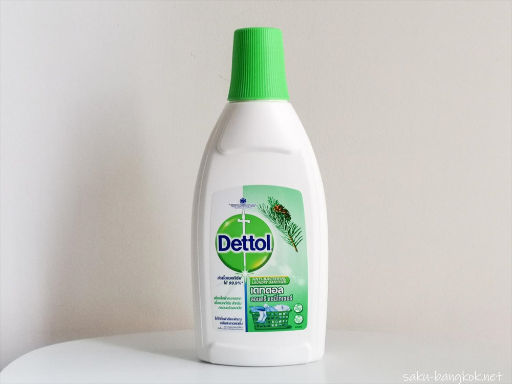 【タイの洗剤】Dettol Laundry Sanitiser(消毒液)
