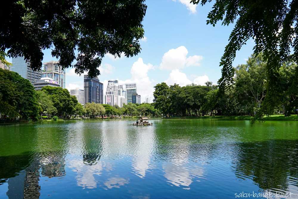 バンコク「ルンピニ公園」ミズオオトカゲを観察できる都会のオアシス