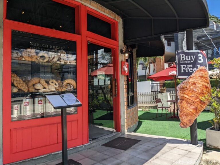 【Zurich Bread Cafe】パンが美味しいパタヤの本格ベーカリーカフェ・レストラン｜サクのバンコク生活日記